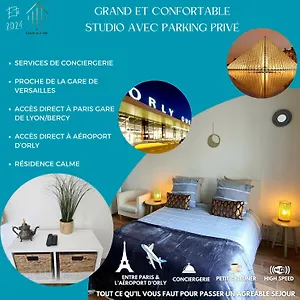 Limitee - Sejour A 20 Minutes De Paris - Bercy - Orly Avec 1 Petit Dejeuner Offert Pour 3 Nuits Et Appartement Villeneuve-Saint-Georges